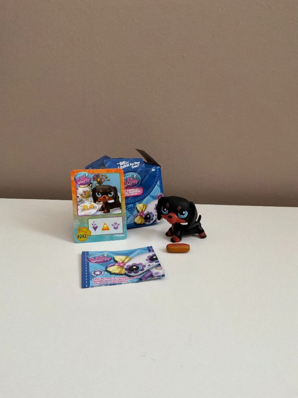#242 Dachshund My Littlest Pet Shop g7 Wave 4